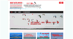 Desktop Screenshot of bestkitespots.com